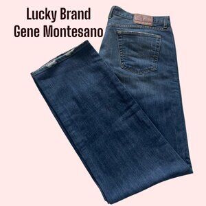 Vintage Lucky Brand Gene Montesano Jeans Size 40 Big Tall Original Era EUC